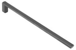 Keuco Edition 400 - Handdoekhouder, Lengte 450 Mm, Zwart Chroom Geborsteld 11520130000