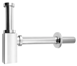 Aqualine Sifons - Wastafelsifon Vierkant, Chroom CV1004