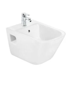 Roca The Gap - Hangend Bidet, Met Overloop, Kraangat, Wit A357475000