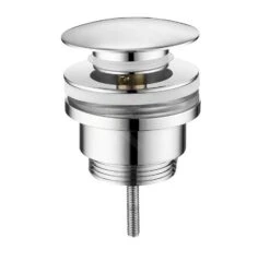 Sapho Toebehoren - Click-Clack Wastafelwaste, Chroom CV1002