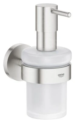 Grohe Essentials - Zeepdispenser Met Houder, Supersteel 40448DC1
