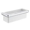 Roca Tempo - Planchet, Lengte 300 Mm, Chroom/wit A817028001