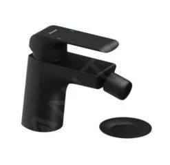 Ravak Flat - Bidetkraan Met Waste, Click-Clack, Mat Zwart X070178