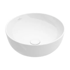 Villeroy & Boch Artis - Waskom Op Blad, Diameter 430 Mm, CeramicPlus, Alpine Wit 417943R1