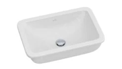 Villeroy & Boch Loop&Friends - Inbouw Wastafel 540x340 Mm, Met Overloop, Zonder Kraangat, Alpine Wit 61630001