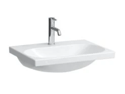 Laufen Lua - Meubelwastafel 60x46 Cm, Zonder Overloop, Kraangat, Wit H8160830001561
