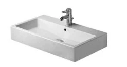 Duravit Vero - Wastafel 700x470 Mm, Met Overloop, Met Kraangat, Met WonderGliss, Wit 04547000271