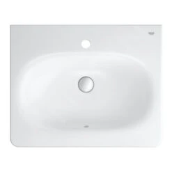 Grohe Essence - Wastafel Met Overloop 600x485mm, PureGuard, Alpine Wit 3956500H