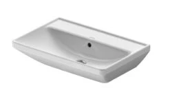 Duravit D-Neo - Wastafel 650x440 Mm, Zonder Kraangat, Met WonderGliss, Wit 23666500601