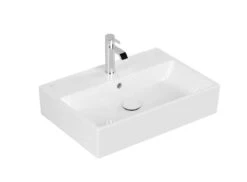 Villeroy & Boch Memento - Wastafel 600x420 Mm, Met Overloop, Met Kraangat, Alpine Wit 51336L01