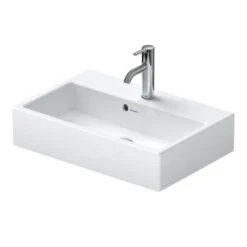 Duravit Vero Air - Wastafel 600x400 Mm, Met Overloop, Met Kraangat, Wit 2368600000