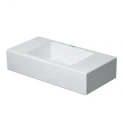 Duravit Vero Air - Fonteintje 500x250 Mm, Zonder Overloop, Zonder Kraangat, WonderGliss, Wit 07245000001