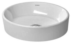Duravit Starck 2 - Opzetwastafel, 435x395 Mm, Zonder Overloop, Wit 2321440000