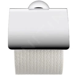 Duravit Starck T - Toiletrolhouder Met Deksel, Chroom 0099401000