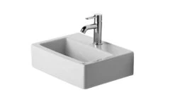 Duravit Vero - Med Fontein, 450x350 Mm, 1 Kraangat, Zonder Overloop, Alpine Wit 0704450041