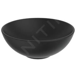 Ideal Standard Strada - Opbouwwastafel, Diameter 410 Mm, Zonder Overloop, Zwart K0795V3