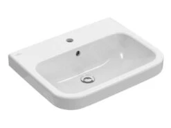 Villeroy & Boch Architectura - Meubelwastafel 650x470 Mm, Met Overloop, Kraangat, CeramicPlus, Alpine Wit 4188KGR1