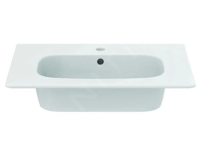 Ideal Standard I.Life A - Wastafel 640x460 Mm, Met Overloop, Kraangat, Wit T461901 - Afbeelding 3