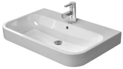 Duravit Happy D.2 - Wastafel 650x505 Mm, Met Overloop, Met Kraangat, Wit 2318650000