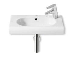 Roca Meridian - Fontein 550x320 Mm, Met Overloop, Kraangat, Wit A32724Y000