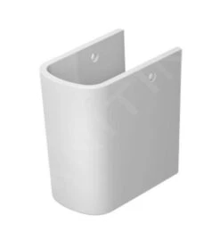 Duravit Soleil By Starck - Halfzuil, Wit 0858460000