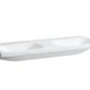 Laufen Lua - Dubbele Meubelwastafel 46x120 Cm, Zonder Overloop, Zonder Kraangat, Wit H8140810001421