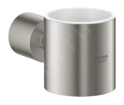 Grohe Atrio - Glas/zeephouder, Supersteel 40304DC3