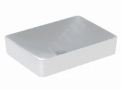 Geberit VariForm - Opzetwastafel 550x400 Mm, Zonder Overloop, Zonder Kraangat, Wit 500.779.01.2