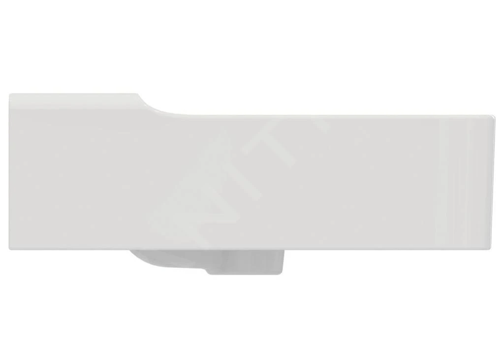 Ideal Standard Conca Ceram - Wastafel 600x450 Mm, Met Overloop, Zonder Kraangat, Wit T378901 - Afbeelding 3