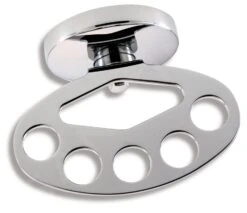 Novaservis Metalia 1 - Tandenborstel- En Tandpastahouder Opbouw, Chroom 6144,0