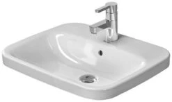 Duravit DuraStyle - Meubelwastafel 560x455 Mm, 1 Kraangat, Met WonderGliss, Wit 03745600001