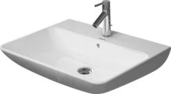 Duravit ME By Starck - Wastafel 650x490 Mm, Met 1 Kraangat, Alpine Wit 2335650000