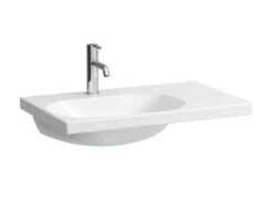 Laufen Lua - Meubelwastafel 75x46 Cm, Zonder Overloop, Kraangat, Wit H8170860001111