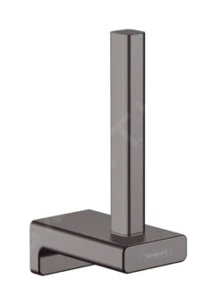 Hansgrohe AddStoris - Reserverolhouder, Geborsteld Zwart Chroom 41756340