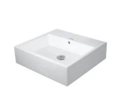 Duravit Vero Air - Fonteintje 450x350 Mm, Met Overloop, Zonder Kraangat, WonderGliss, Wit 07244500601