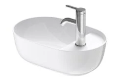 Duravit Luv - Opzetwastafel, 420x270 Mm, Zonder Overloop, Met Kraangat, WonderGliss, Wit 03814200001