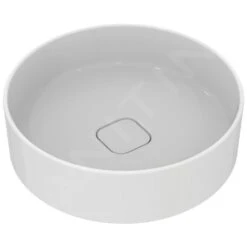 Ideal Standard Strada II - Wastafel Zonder Overloop, Diameter 450 Mm, Met Ideal Plus, Wit T2959MA