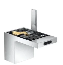 Axor MyEdition - Bidetkraan Met Push-open Afvoergarnituur, Chroom/zonder Afdekplaat 47212000