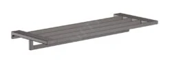 Hansgrohe AddStoris - Handdoekrek Met Handdoekhouder, Lengte 650 Mm, Geborsteld Zwart Chroom 41751340