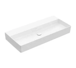 Villeroy & Boch Memento 2.0 - Wastafel 1000x470 Mm, Zonder Overloop, Zonder Kraangat, Alpine Wit 4A22A301