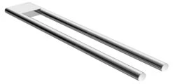 Keuco Edition 400 - Handdoekhouder Dubbel, Lengte 450 Mm, Chroom 11518010000