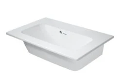 Duravit ME By Starck - Meubelwastafel Compact, 630x400 Mm, Mat Wit 2342633260