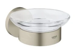 Grohe Essentials - Zeepschaal Met Houder, Geborsteld Nikkel 40444EN1