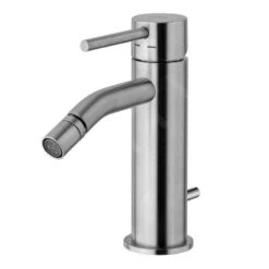 Paffoni Light - Bidetkraan Met Waste, RVS LIG135ST