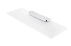 Nimco Nikau - Plank, Lengte 400 Mm, Mat Glas/chroom NK 30091B-40-26