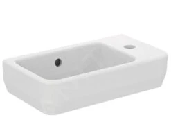 Ideal Standard I.Life S - Fontein 450x250 Mm, Met Overloop, Kraangat Rechts, Wit T458601