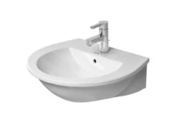 Duravit Darling New - Wastafel 550x480 Mm, 1 Kraangat, Alpine Wit 2621550000