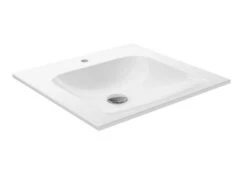 Keuco Plan - Wastafel 505x494 Mm, Verborgen Overloop, Kraangat, CleanPlus, Wit 32940315001