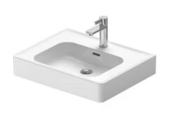 Duravit Soleil By Starck - Meubelwastafel 600x480 Mm, Met Overloop, Kraangat, Wit 2377600000