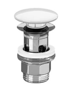 Villeroy & Boch Toebehoren - Afvoergarnituur Push-Open, Alpine Wit 8L033401